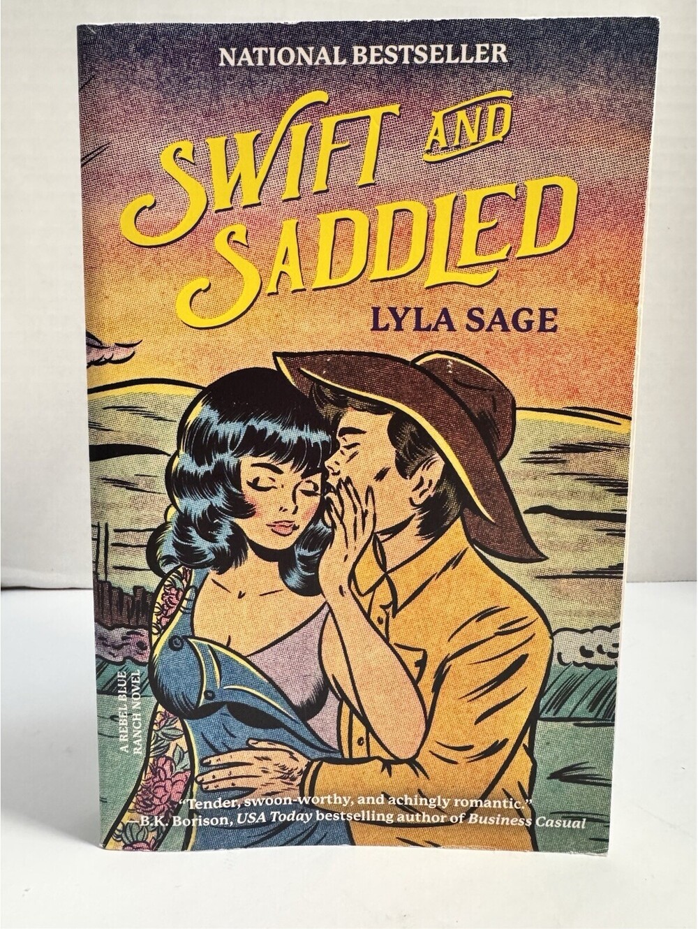 Swift and Saddled: A Rebel Blue Ranch Special Ed Paperback Novel Lyla Sage NWT